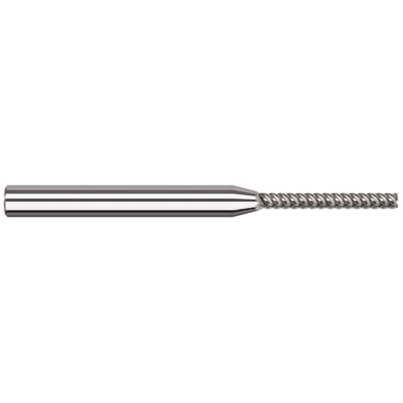 Harvey Tool End Mill for Aluminum Alloys - Square, 0.0250", Number of Flutes: 4 67125